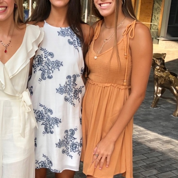 Boutique Burnt Orange Sun Dress! - Picture 3 of 10